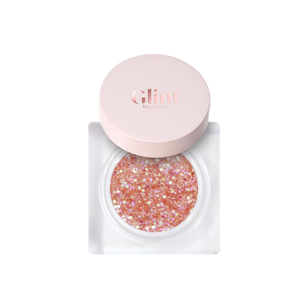 GLINT Glitter Gel R Glassy Love Eyeshadow for Pearl Korean Cosmetics #02 3.8g Under-Eye Bags, Glitter,