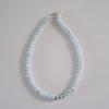 Heart Rhythm Aqua Necklace