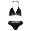Girls Lettering Tie Detail Bikini Set