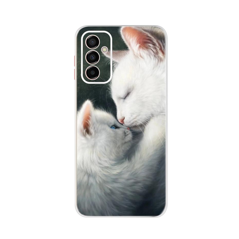 Měkké silikonové pouzdro pro telefon Samsung Galaxy M23 Nárazník Průhledný TPU zadní kryt pro Samsung M23 M 23 5G SM-M236B Fundas