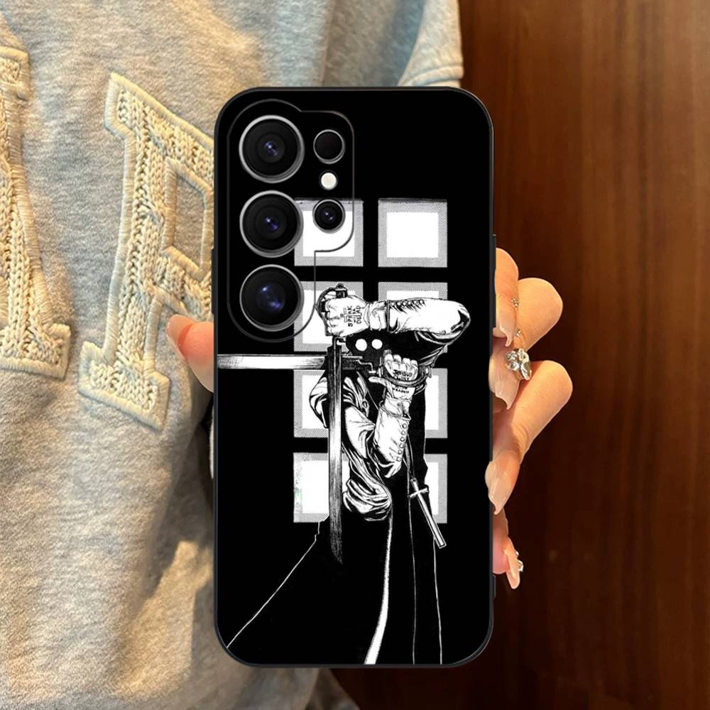 Horror Anime Hellsing Phone Case For Samsung S 24 Fe 25 Ultra Plus 20 Lite 21 30 22 23 24 22 Ultra 5G Fundas