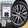 Dla VOLKSWAGEN Nowy Samochód Nakrętka Zaworu Powietrza Wentyla Koła Pokrowiec Przeciwpyłowy Opony Akcesorium Dla Volkswagen VW GTI R Golf 7 Polo Tiguan Passat Jett