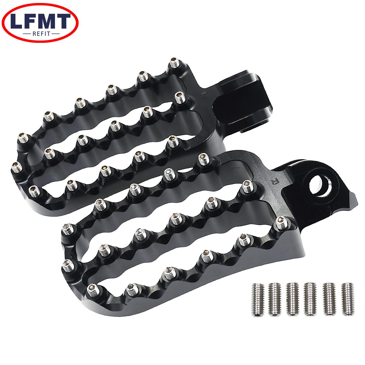 

For KTM 690 790 890 950 990 1050 1090 1190 1290 Adventure Supermoto SMR S T SMC R Motorcycle CNC Foot Rest Pegs Footrest Footpeg чорний