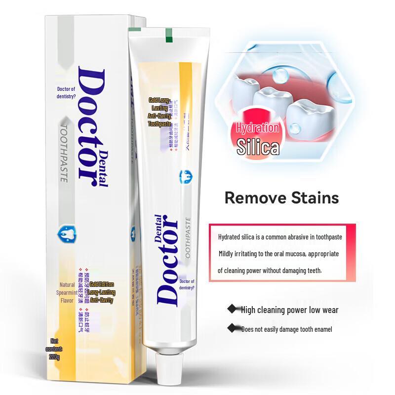 Dr. Tooth Gold Anti-Cavity Family Toothpaste