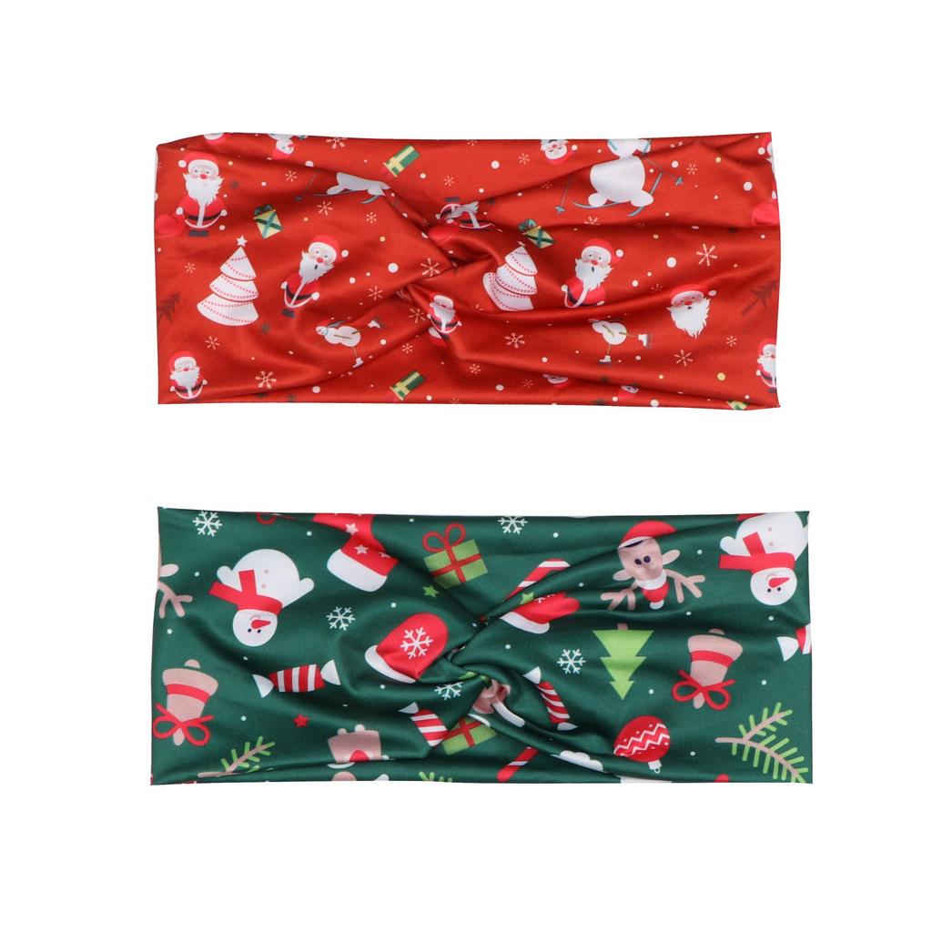 Europe & America Popular Elastic Christmas Headband for Yoga & Face Washing