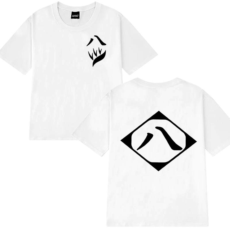 2025 Hot Sale Anime Cotton Harajuku T Shirt Men Women Bleach Cosplay Short Sleeve T-shirts Unisex Zaraki Kenpachi Cotton Tops