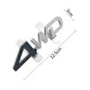 Car Styling 4WD Front Grille Emblem Auto Car Sticker Badge Decal for Jeep Wrangler Land Rover Dodge Ram KIA Chevy Subaru XS4