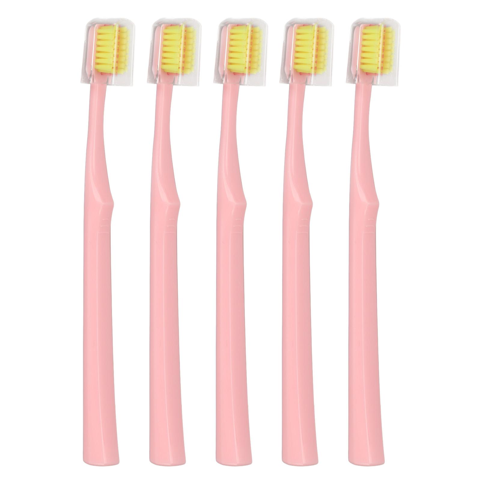 

5Pcs Brace Soft Toothbrush Comfortable Practical Labor Saving Interdental Toothbrush for Bathroom