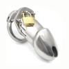 Prisoner Bird Genuine Pure 316L Stainless Steel Male Long Chastity Lock Cage Adult Products