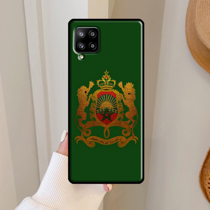 Pouzdro s marockou vlajkou na pas pro Samsung Galaxy A53 A33 A13 A73 A51 A71 A50 A12 A22 A32 A52 A72 A52S A21S Cover