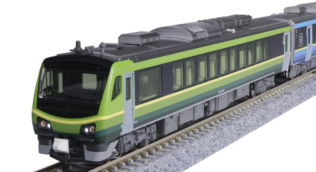 KATO N gauge series set model railroad diesel railcar HB-E300 "SATONO" 2-car 10-1918