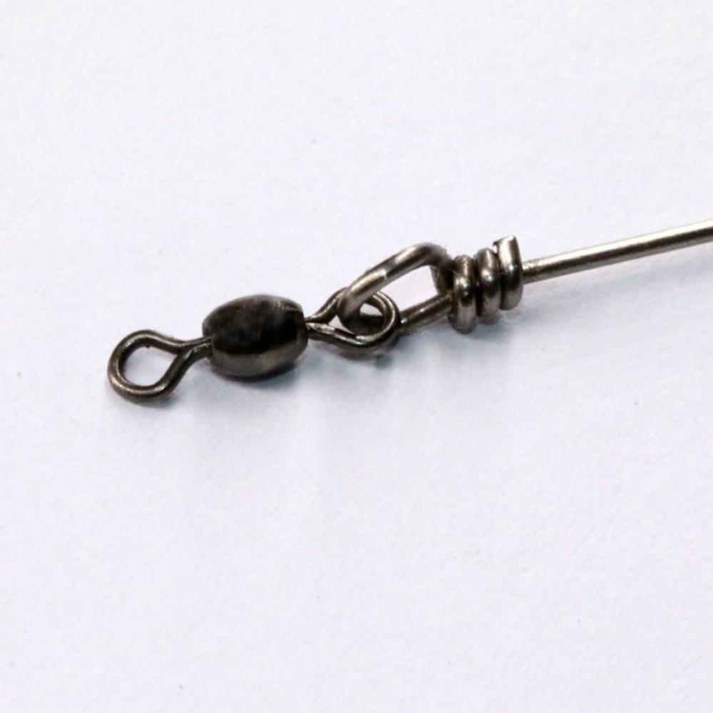10pcs Barrel Design Lure Fishing Swivels Rolling Swivels Heavy Duty Swivels Fishing Lure