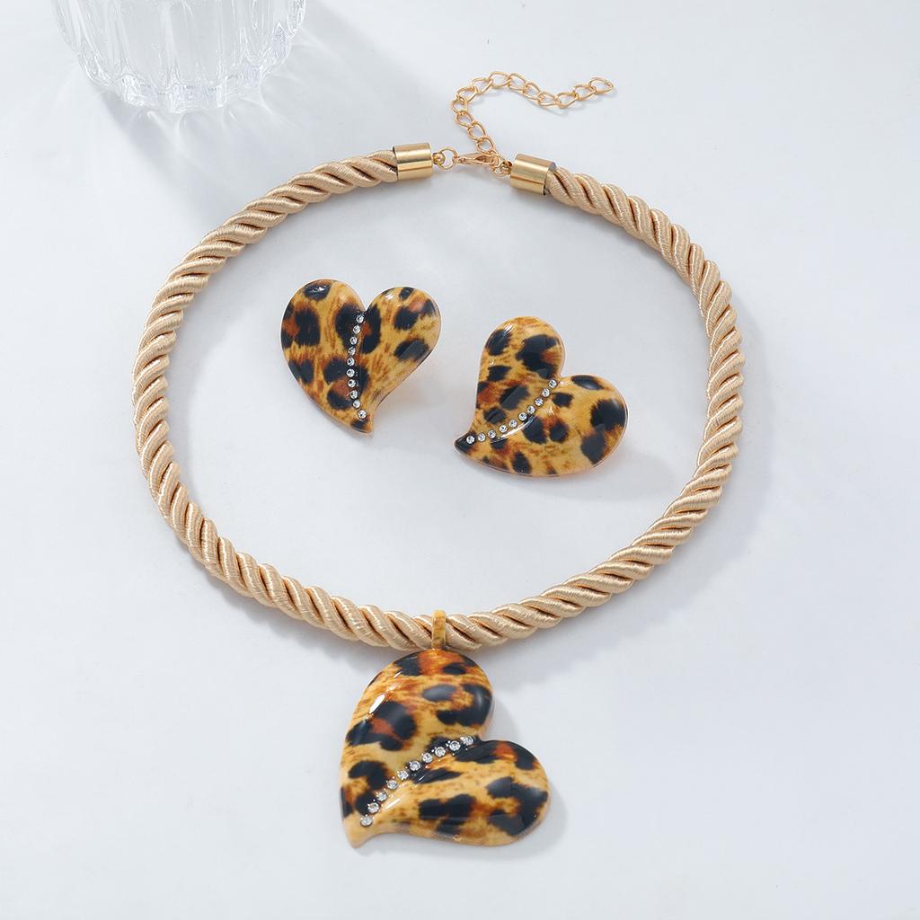 Fashion  Jewelry Set Necklace Earrings For Women Ladies