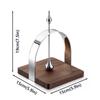 Walnut Wood Base Napkin Holder Tissue Case Tissue Boxes for Home Decoration Hotel Restaurant Light Luxury Scandinavian Style