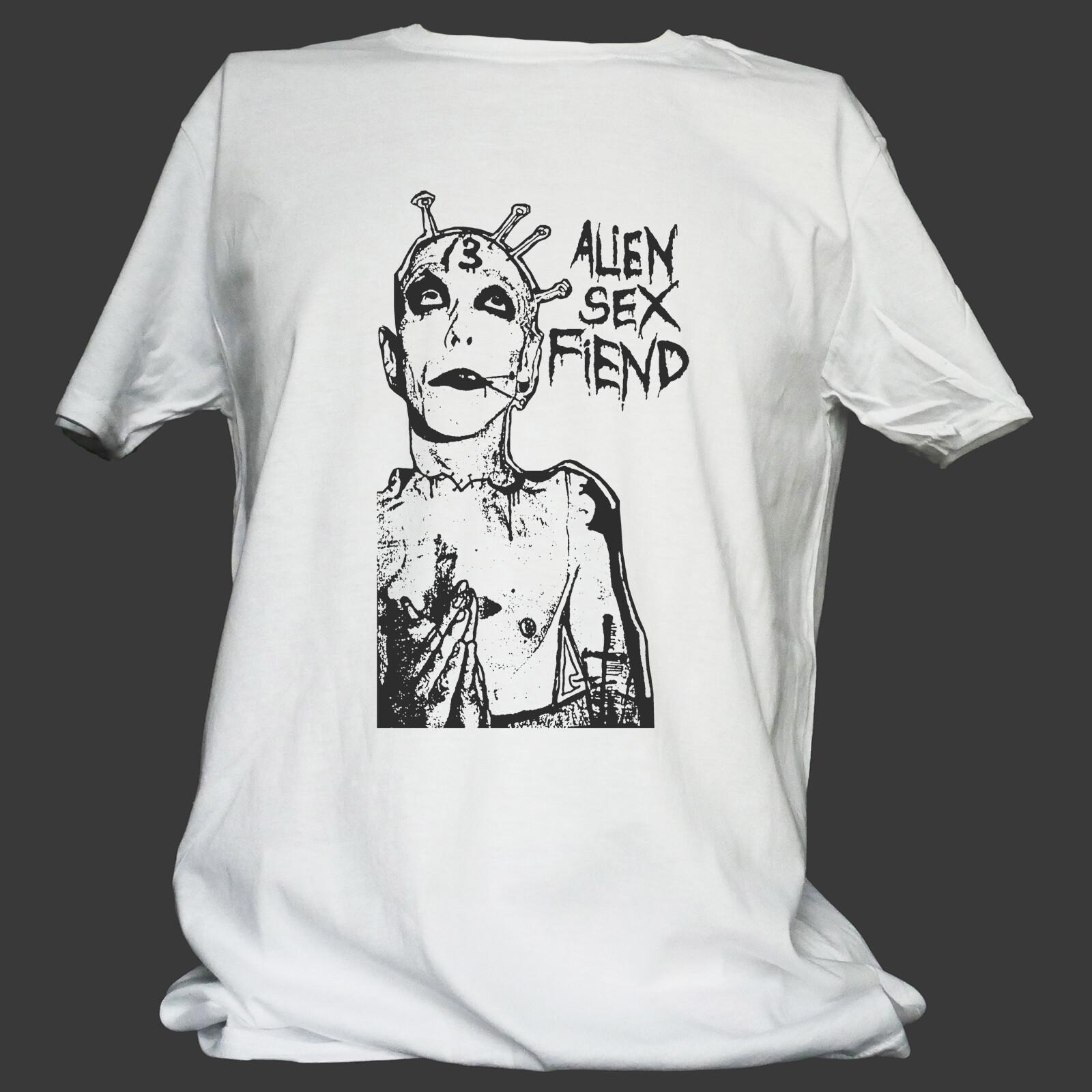 ALIEN SEX FIEND GOTH INDUSTRIAL PUNK ROCK T-Shirt Mens Womens Tees Top unisex S-3XL 3XL