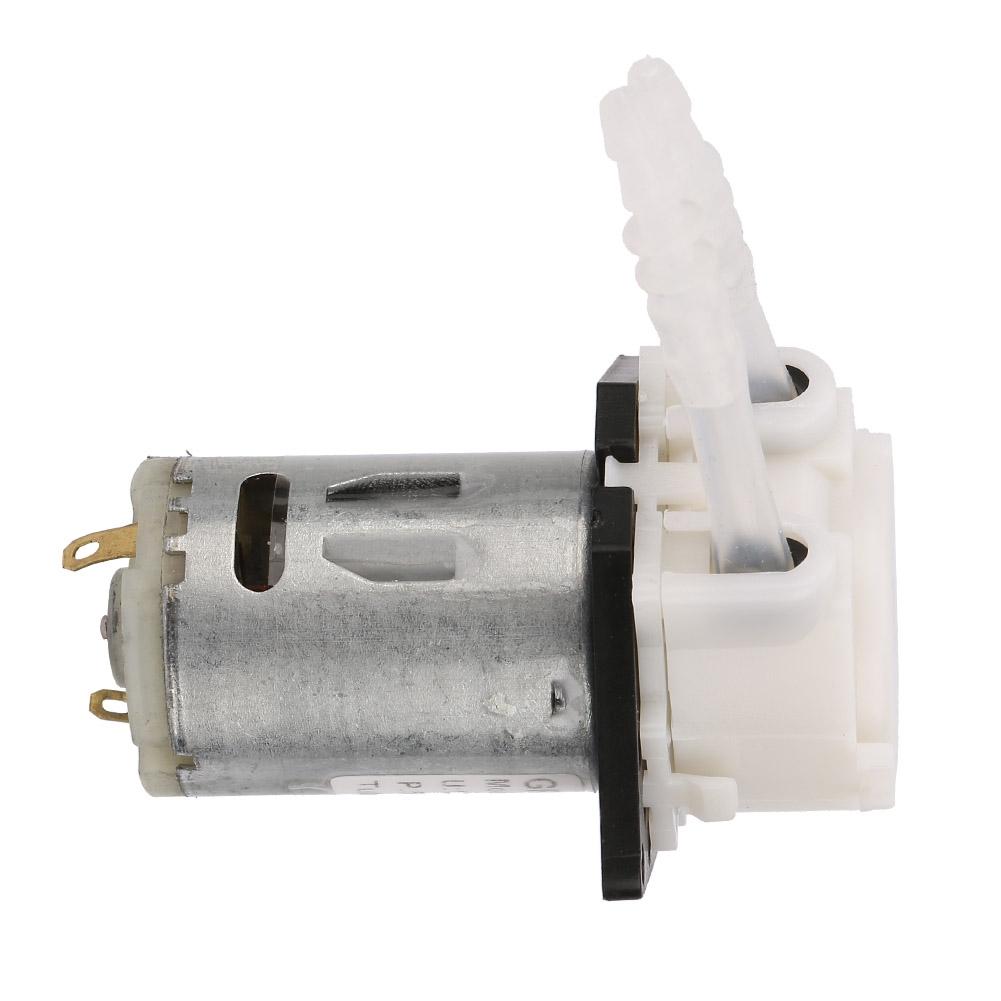 12V  3*5 Dosing Pump DIY Peristaltic Tube Head For Aquarium Lab Chemical Analysis(white)
