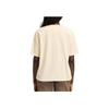 Timberland Outdoor Breathable Loose Soft Skin-Friendly Short Sleeve Drop Shoulder T-Shirt Women Tops Light-Brown A5NJE-EFL