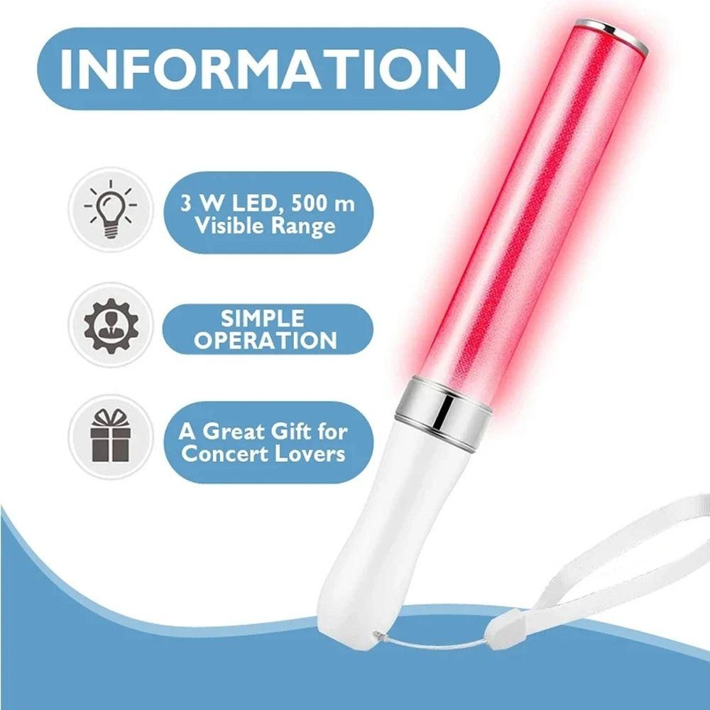 15 Colors Switchable Glow Sticks Creative Atmosphere Lamp LED Light Sticks Xmas Birthday