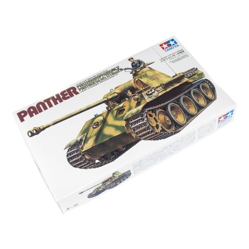 Tamiya 1/35 Military Miniature Series No. 65 German Army Panther Medium Tank Plastic Model 35065