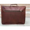 Vintage Brown Messenger Shoulder Laptop Bag Briefcase (Handbag) Men Leather