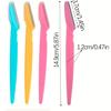 10PCS Eyebrow Razors for Women Multipurpose Face Razors Trimming and Shaping Smooths Away Peach Fuzz Face Trimmer Hair Removal