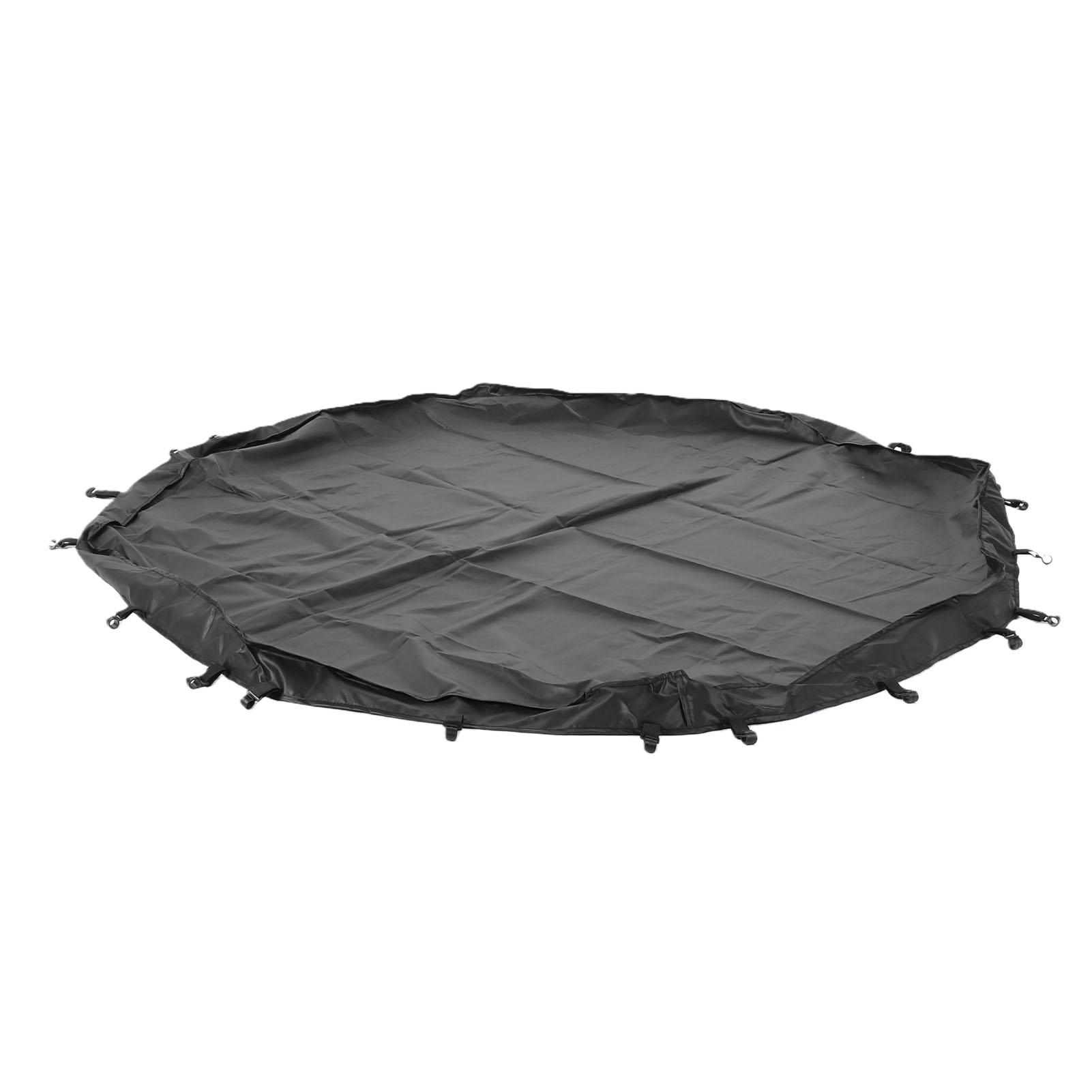 Tappetino per Box da Gioco per Cani Colore Nero Tessuto Oxford Impermeabile Tappetino per Pavimento per Cuccioli per Casa Nero 8 Lati nero