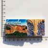 Spain Tourist Souvenris Fridge Magnets Toledo Barcelona the Sagrada Família Valencia Fridge Stickers Home Decor Birthday Gifts