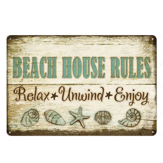 Pool Rules Sign for Outdoor, Backyard Metal Swimming Pool Sign, No Diving No Running No Peeing No Lifeguard On Duty Sign