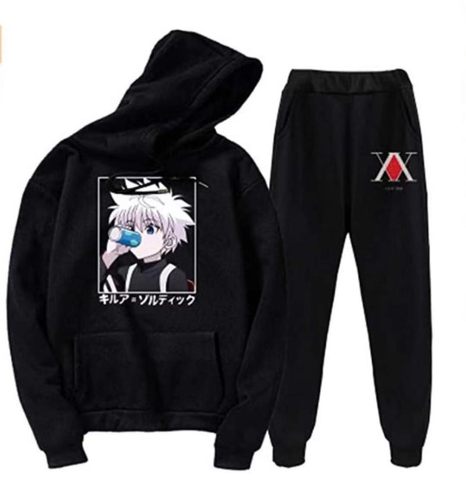 Fullmetal Alchemist Cartoon Hoodie Sweatshirt Set