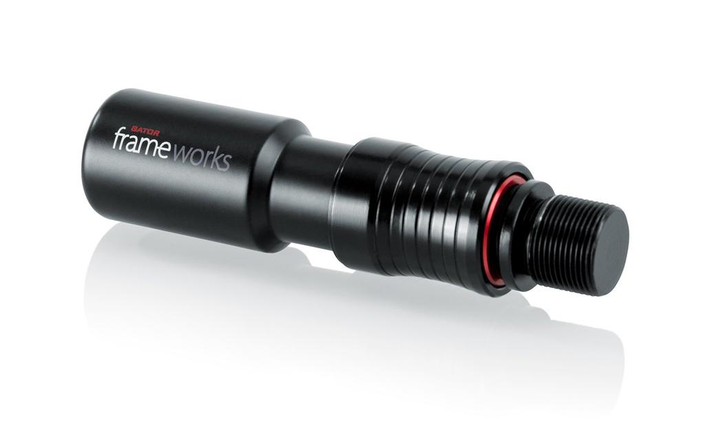 GATOR Frameworks Quick Release Attachment for Microphone Holders, GFW-MIC-QRTOP, Black