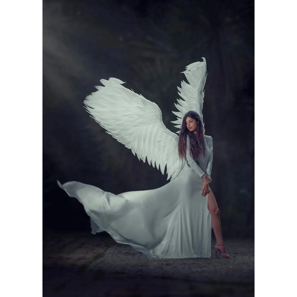 Beautiful Guardian Angel Poster Vintage Timeless Angelic Spiritual Prints Canvas Painting Girly Wall Art Picture Home Room Decor