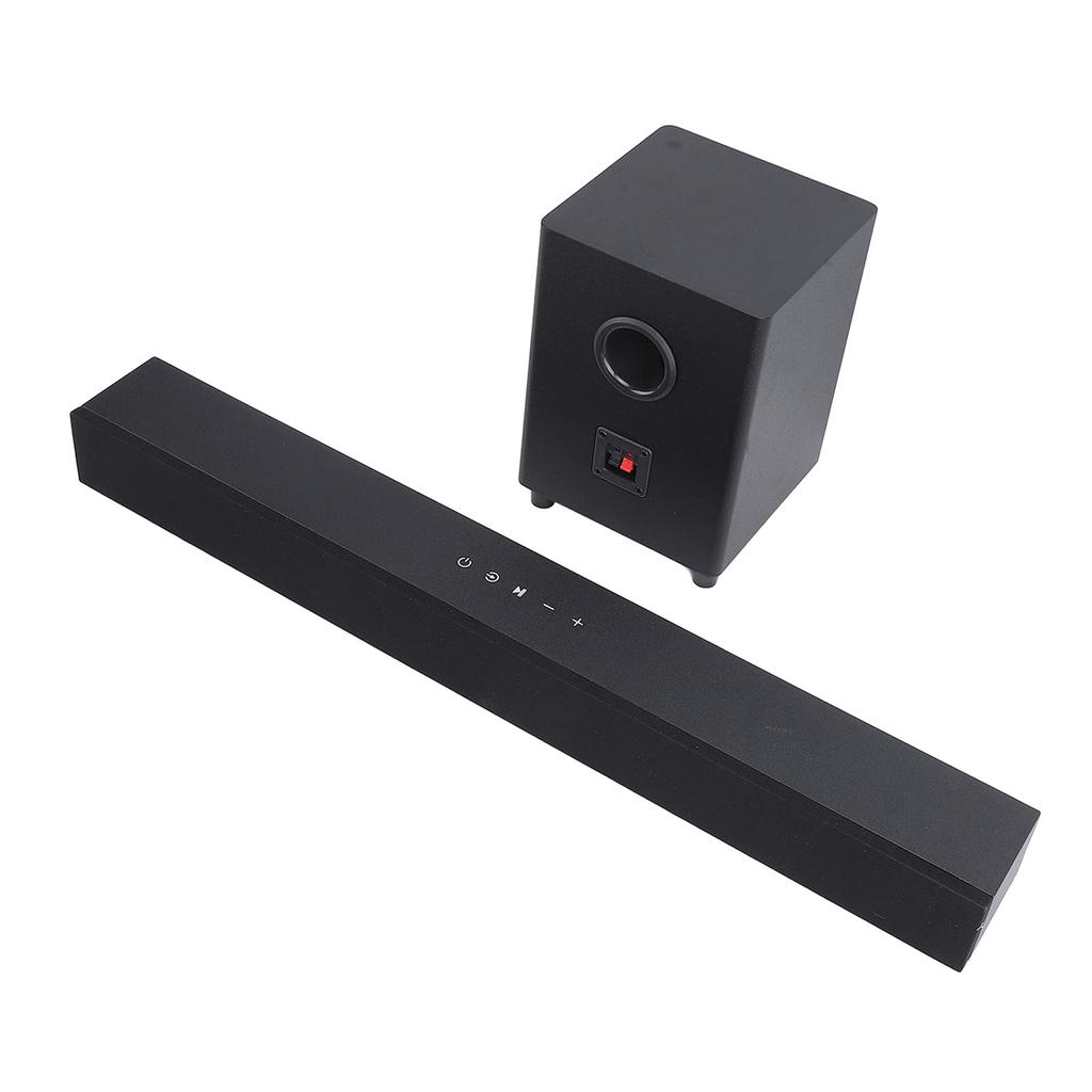 Barra de sonido con subwoofer Mando a distancia Inalámbrico Bluetooth 5.0 Sistema de sonido envolvente para el hogar