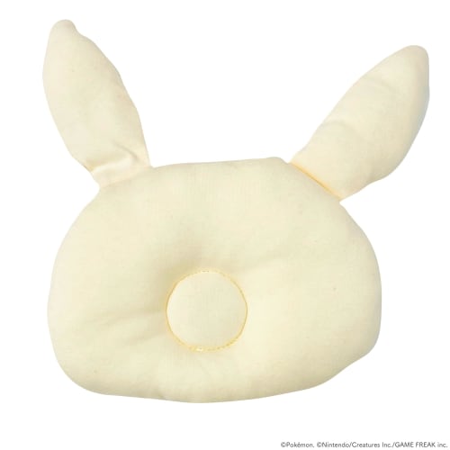 MORIPiLO Pokemon Baby/Child Pillow (Monpoke Pikachu Ear Die-Cut) Plush Toy Cushion 18x20x2cm Yellow Baby Newborn Merry-Go-Round Cute Soft Pokemon Char