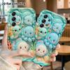 Phone case: 2D flat, suitable for Samsung Galaxy A34 A35 M05 M06 S20 S22 S21 FE Plus 5G protective case, collection of little underwater animals, perf