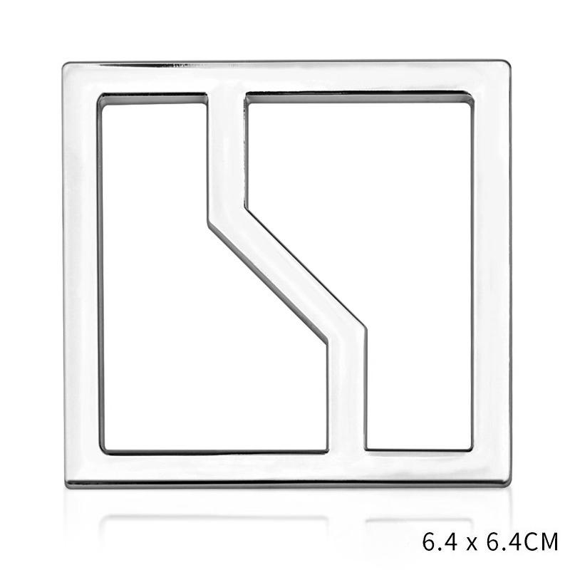 Pour ZEEKER Étiquette Avant Métal 3D Trois-dimensionnel Cache Avant Autocollant Décoratif Modification 7X 001 009 007 X