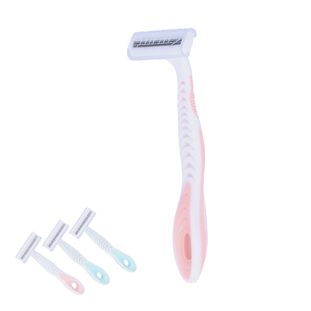 4pcs Professional Women Hair Shaver Portable Underarm Legs Body Hair Removal Trimmer