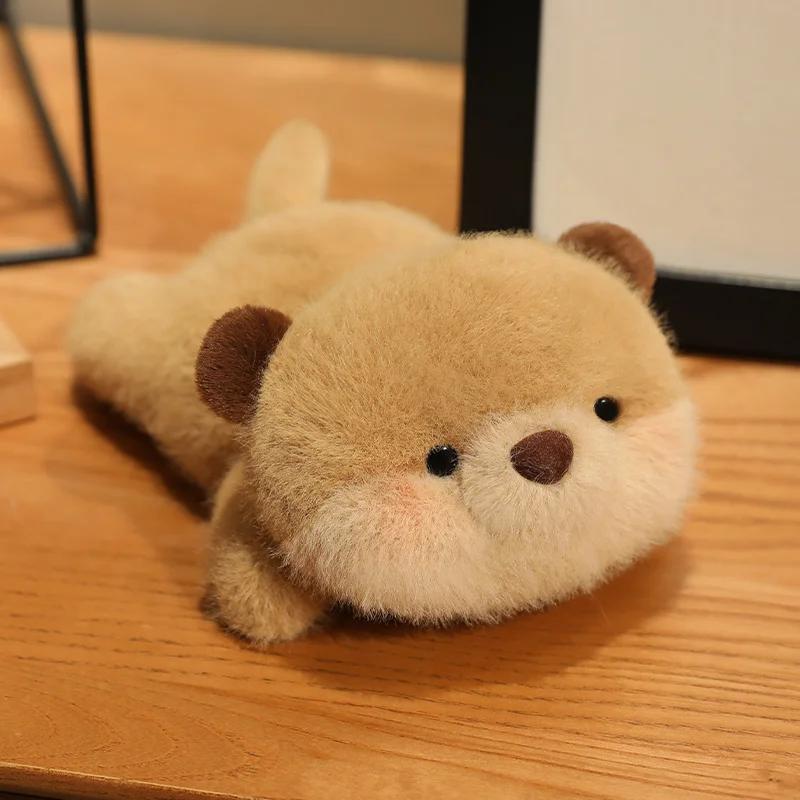 New Baby Animal Plush Toys Cozy Warm Wrist Pad Cute Lying Rabbit Fox Elephant Capybara Panda Penguin Doll Creative Desktop Decor