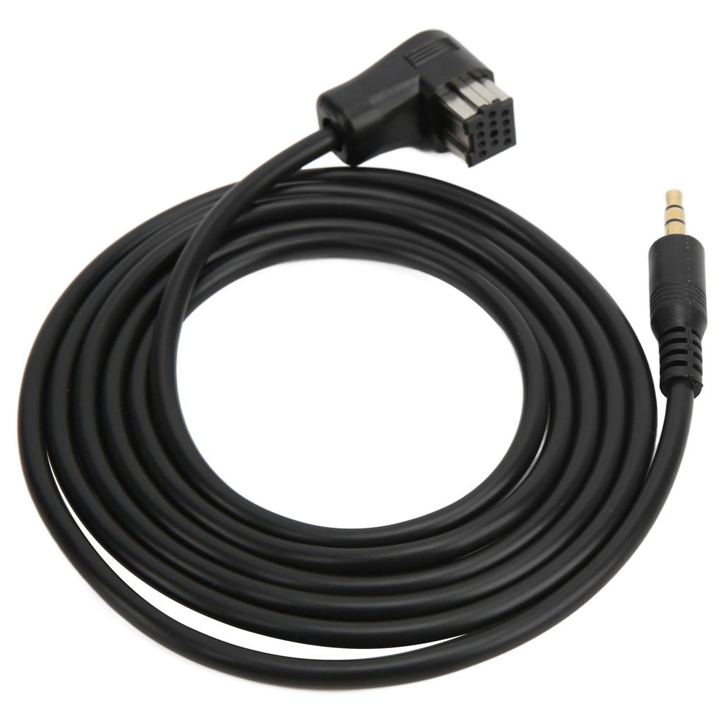 3.5mm Jack Car Bluetooth AUX in Adapter Cable Audio Auxiliary Connector Wire for JVC KSU58 PD100 U57 U29