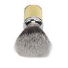 Nylon Beard Foaming Brush Curved Handle Cleaning Synthetic Lather Beard Foaming Brush