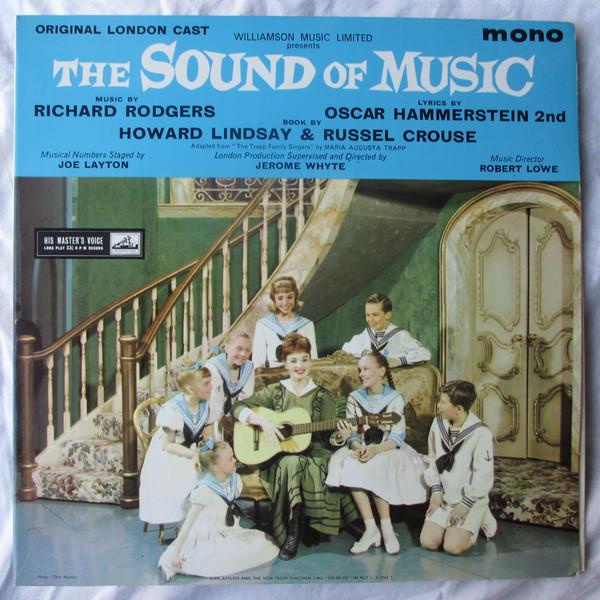 LP Record ORIGINAL LONDON CAST - Sound Of Music CLP1453 His Master's Vo 1963 UK Soundtracks & Musicals Used