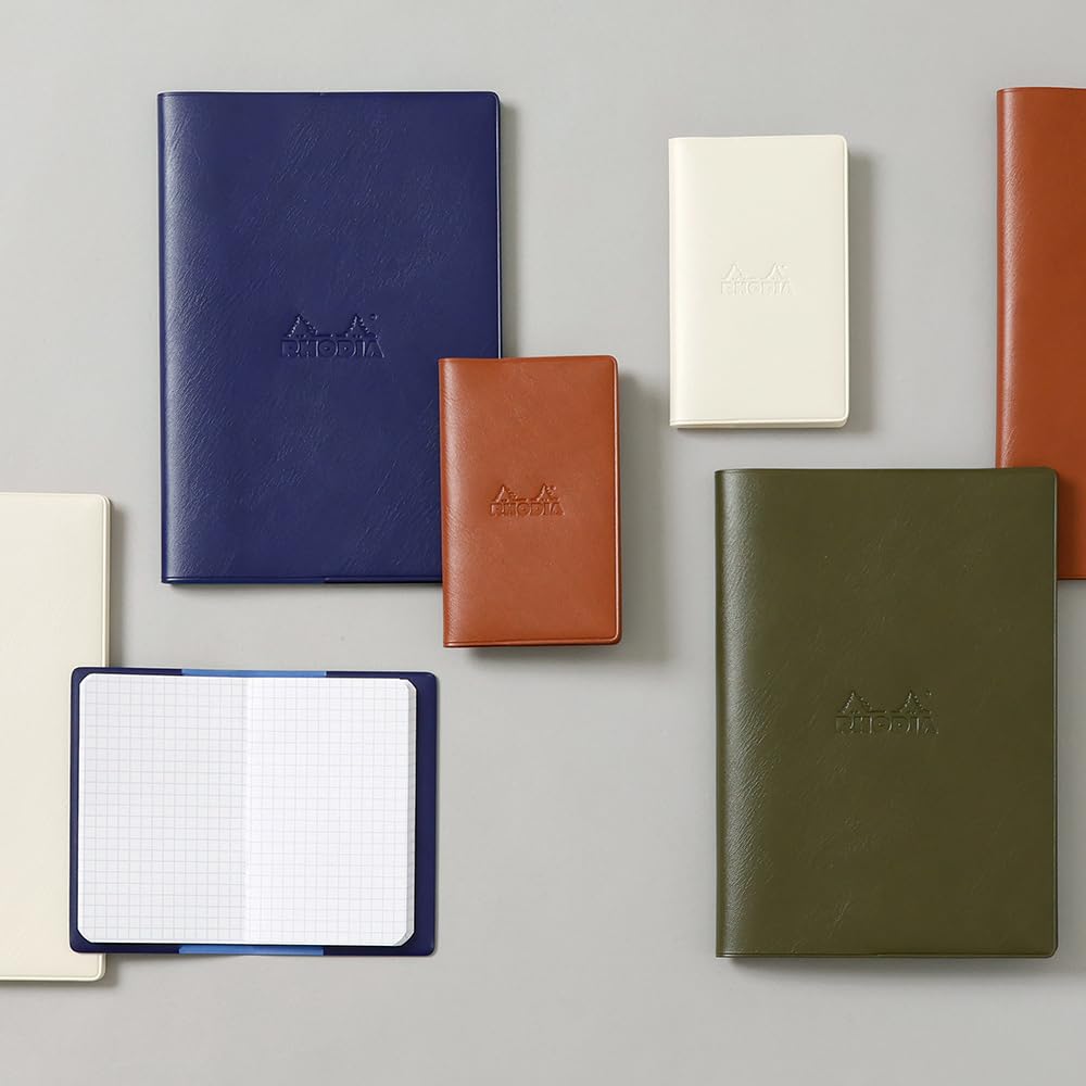 Rhodia 2026 Edition Planner A5 Monthly Block Diary A5 X 21 Earth with PVC Rhodia Cf117385cv2kh Diary, Size, Type, "Monthly (14.8 Cm), Tone," Cover,