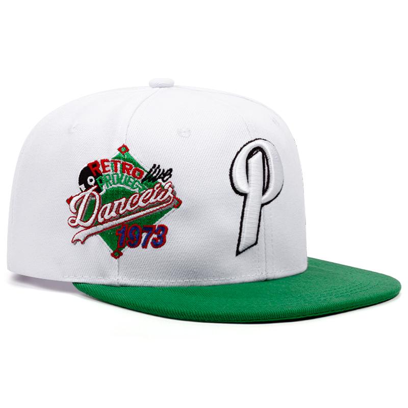Neue Mode Buchstabe P Bestickte Snapback Mütze Herren Hip Hop Baseballkappe Damen Sport Sonnenschutzmütze