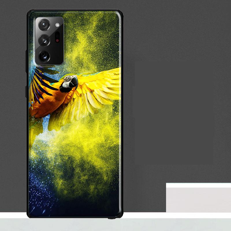 Animal Parrot Birds Case For Samsung Galaxy S25 S24 S23 Ultra S9 S10 S20 S21 S22 Plus S23 FE S25 FE Phone Cover