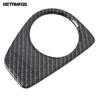 Interior Accessories For Volkswagen VW Atlas Teramont 2017-   Carbon Fiber Head Light Lamp Switch Button Cover Trim