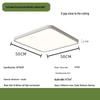 Seamless Square Anti-Mosquito Eye Protection Ceiling Lamp