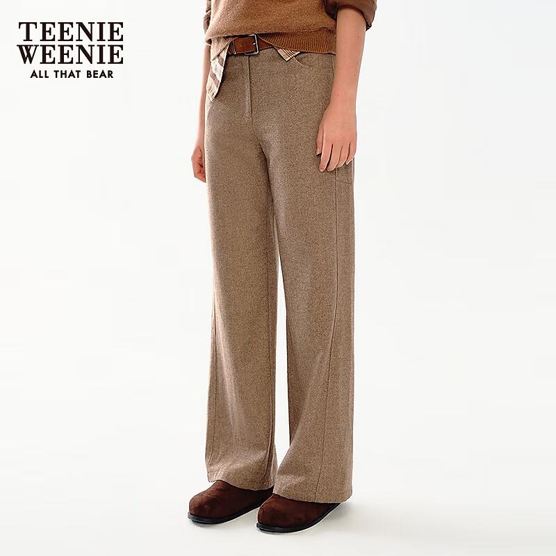 Teenie Weenie Bear Women's Relaxed Straight-Leg Casual Pants