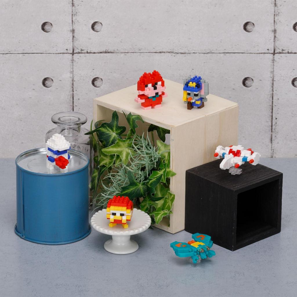 Kawada Nanoblock Mini Nano Namco Classics (Box) NBMC84S 1 Box 6 Pieces, Total of 6 Types