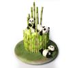 Bamboo Panda Silicone Mold Fondant Cakes Decoration Mould Chocolate Baking Tools