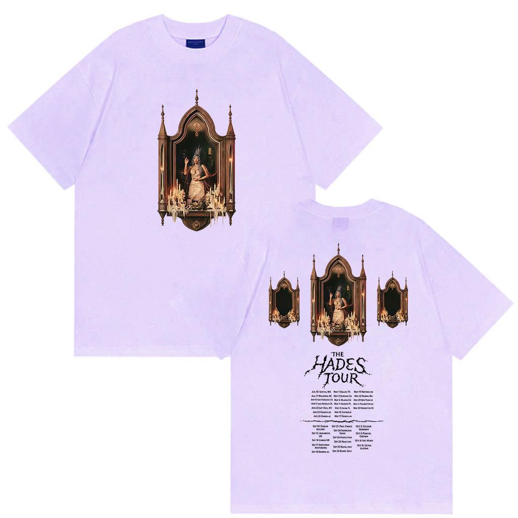 Melanie Martinez Hades Tour 2026 Graphic T Shirt Unisex Unisex Vintage Oversized Cotton Tshirts Summer High Quality Fashion Tshirt