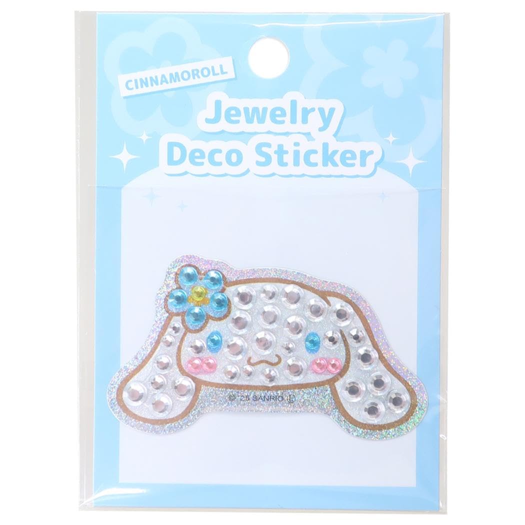 

Cinnamoroll Jewelry Deco Sanrio [Die-cut Sticker] Sticker/Flower